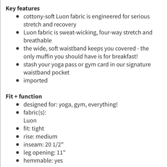 Lululemon Wunder Under Crop Space Black Cashew - Picture 14 of 14